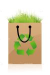 Brown Paper Recycling Bag